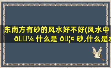 东南方有砂的风水好不好(风水中 🐼 什么是 🦢 砂,什么是水)